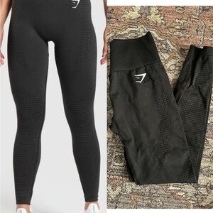 Gymshark Vital Seamless 2.0 Black Leggings